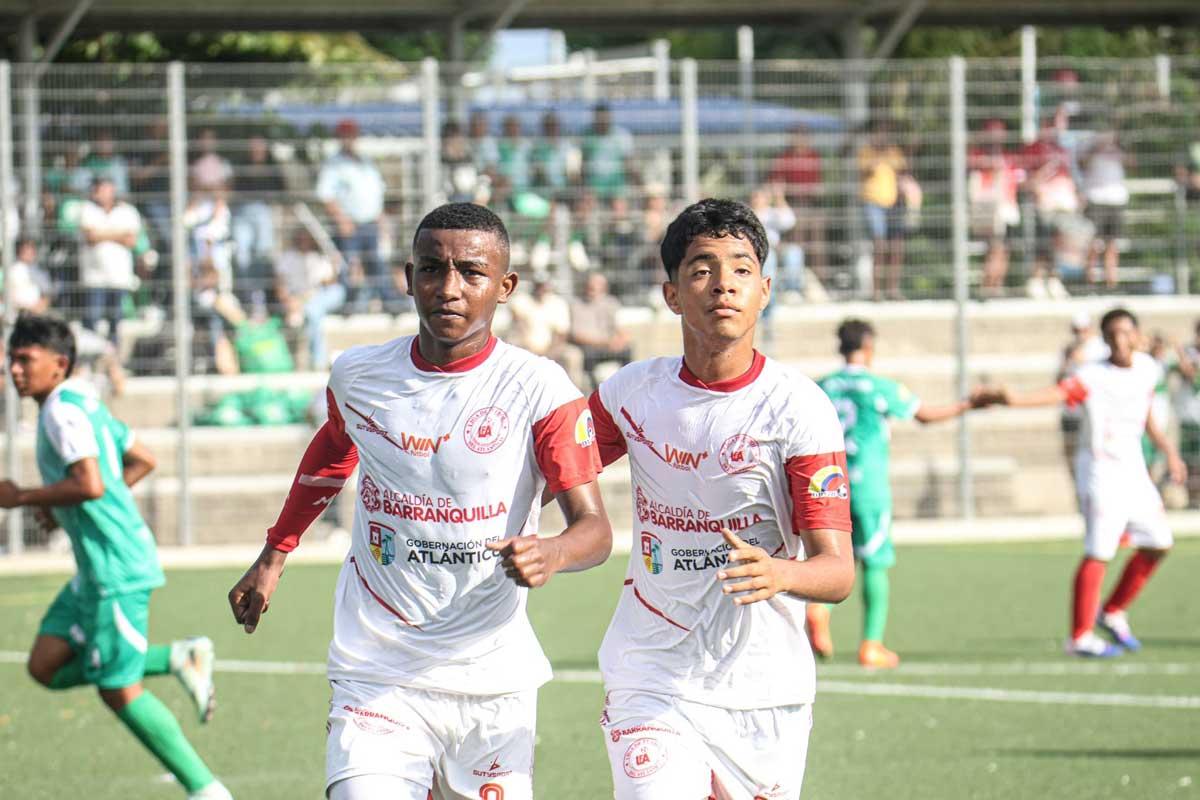  Atlántico ganó, goleó y gustó en su debut en el Campeonato Interligas Sub 13