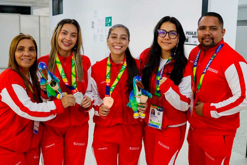 Atlántico ganó sus primeras medallas en los Juegos Nacionales y Paranacionales Juveniles