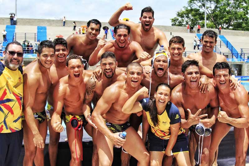 Colombia, campeón del polo acuático masculino en Valledupar