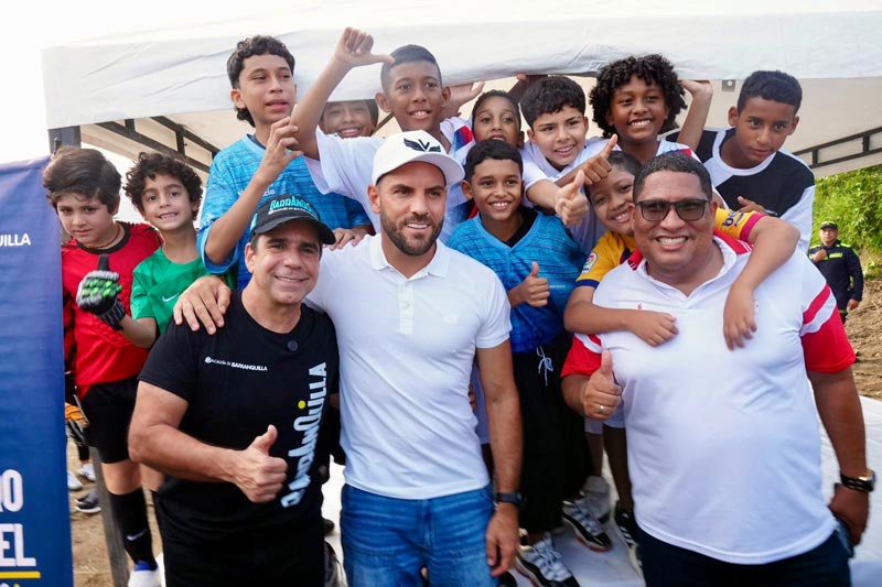 Alcalde Char le sigue apostando al deporte: alianza con Sebastián Viera permitirá la formación de niños y jóvenes